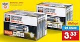 Aktuelles Super Energy Alkaline Batterie AA Angebot bei Netto Marken-Discount in Bergisch Gladbach ab 3,33 €