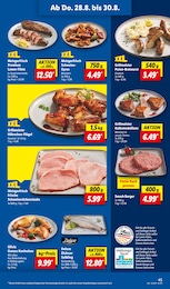 Burger im Lidl Prospekt "LIDL LOHNT SICH" auf Seite 61