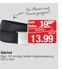 Gürtel im Angebot bei Herbrügger in Unna Gürtel Angebote bei Herbrügger Unna für 13,99 €