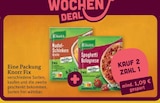 Wuerzmittel im tegut Prospekt Eine Packung von Knorr Fix im aktuellen tegut Prospekt