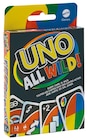 Uno All Wild Kartenspiel im Angebot bei Rossmann in Pirna Uno All Wild Kartenspiel Angebote von Mattel bei Rossmann Pirna für 9,99 €