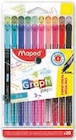 20 feutres fins graph peps - MAPED dans le catalogue Super U
