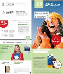 LINDA Premiumapotheke Leimen Prospekt der aktuellen Woche, gültig von 01.01.2026 bis 31.01.2026 Aktueller LINDA Premiumapotheke Leimen Prospekt "Aktuelle Angebote" mit 3 Seiten