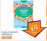 Cashewkerne Angebote von Snacks of the World bei Action Siegen für 1,79 €