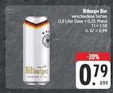 Bier Angebote von Bitburger bei E center Jena für 0,79 €