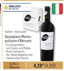 Montepulciano d'Abruzzo Angebote von Sassopiano bei Metro Speyer für 4,99 €