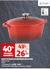 COCOTTE FONTE D'ACIER ÉMAILLÉE - ACTUEL dans le catalogue Auchan Supermarché