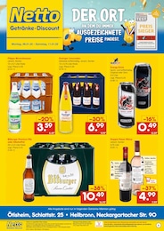 Aktueller Netto Marken-Discount Discounter Prospekt für Leingarten: DER ORT, AN DEM DU IMMER AUSGEZEICHNETE PREISE FINDEST. mit 2} Seiten, 06.01.2025 - 11.01.2025