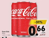 Coca-Cola Angebote von Coca-Cola bei Mäc-Geiz Sehnde für 0,66 €