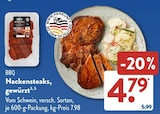 Nackensteaks, gewürzt im Angebot bei ALDI SÜD in Reutlingen Nackensteaks, gewürzt Angebote von BBQ bei ALDI SÜD Reutlingen für 4,79 €