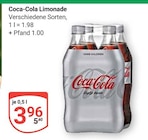 Limonade im Angebot bei GLOBUS in Niedernhausen Limonade Angebote von Coca-Cola bei GLOBUS Niedernhausen für 3,96 €