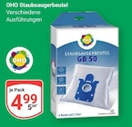 Staubsaugerbeutel im Angebot bei GLOBUS in Mannheim Staubsaugerbeutel Angebote von OHO bei GLOBUS Mannheim für 4,99 €