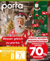 porta Möbel Möbel & Einrichtung Prospekt der aktuellen Woche mit 4 Seiten, gültig von 07.12.2025 bis 13.12.2025, in Sydower Fließ und Umgebung Aktueller porta Möbel Möbel & Einrichtung Prospekt in Sydower Fließ und Umgebung, "HUCH, SCHON WEIHNACHTEN!" mit 4 Seiten, 07.12.2025 - 13.12.2025