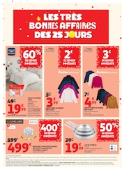Promos Couette dans le catalogue "25 JOURS AUCHAN" de Auchan Hypermarché Couette en promo dans le catalogue Auchan Hypermarché à la page 4