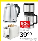 Wasserkocher „Stelio“, Toaster oder Kaffeemaschine Angebote von WMF bei XXXLutz Möbelhäuser Würzburg für 39,99 €