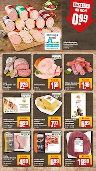 Rindfleisch im REWE Prospekt "Dein Markt" mit 22 Seiten (Essen)