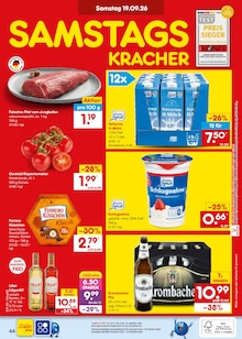 Milch im Netto Marken-Discount Prospekt "Aktuelle Angebote" mit 67 Seiten (Pforzheim)
