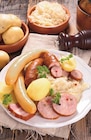 Saucisse bockwurst fumée dans le catalogue Intermarché