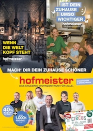 hofmeister Prospekt für Pforzheim mit 6 Seiten hofmeister Prospekt für Pforzheim: "MACH DIR DEIN ZUHAUSE SCHÖNER", 6 Seiten, 02.03.2026 - 14.03.2026