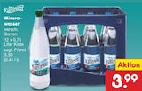Mineralwasser Angebote von Bad Kissinger bei Netto Marken-Discount Reutlingen für 3,99 €