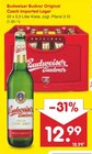 Budvar Original Czech Imported Lager Angebote von Budweiser bei Netto Marken-Discount Halle für 12,99 €