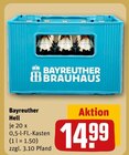 Bayreuther Hell Angebote von Bayreuther Brauhaus bei REWE Chemnitz für 14,99 €