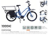 Vélo électrique cargo - PORTOFINO à 1 999,00 € dans le catalogue Feu Vert