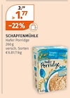 Hafer Porridge von Schapfenmühle im aktuellen Müller Prospekt für 1,77 €