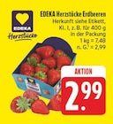 Erdbeeren im Angebot bei EDEKA in Leipzig Erdbeeren Angebote von EDEKA Herzstücke bei EDEKA Leipzig für 2,99 €