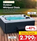 Outdoor Whirlpool Oasis Angebote von Artsauna bei Netto Marken-Discount Freital für 2.799,00 €