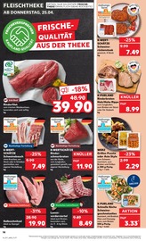 Aktueller Kaufland Prospekt mit Schweinebauch, "Aktuelle Angebote", Seite 18