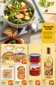 Bratwurst im REWE Prospekt "Dein Markt" mit 32 Seiten (Köln)