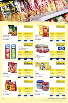 Chips im aktuellen METRO Prospekt (Mainz) Chips im METRO Prospekt "Wochenengebote Händler + Monats Mix" mit 28 Seiten (Mainz)