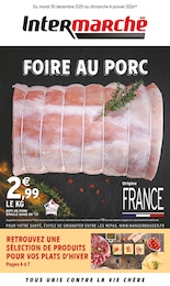 Catalogue Supermarchés de Intermarché Super à Guérigny, avec 12 pages Prospectus Supermarchés de Intermarché Super à Guérigny: "FOIRE AU PORC", 12 pages, 30/12/2025 - 04/01/2026