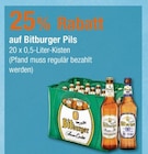 25 % Rabatt Angebote von Bitburger Pils bei V-Markt Memmingen