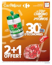 Promos Heineken dans le catalogue "LE TOP CHRONO DES PROMOS" de Carrefour à la page 1