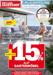Höffner Prospekt für Cottbus: "URLAUBSFEELING ZUM TRAUMPREIS", 1 Seite, 13.05.2026 - 31.08.2026