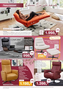 Fernsehsessel im Möbel Inhofer Prospekt "POLSTERMÖBEL" mit 14 Seiten (Ingolstadt)