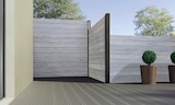 Promo Lot de 6 lames de cloture composite effet beton à 44,90 € dans le catalogue Brico Dépôt à Saint-Memmie