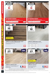 Promos Sol Pvc dans le catalogue "CHANTIERS D'ÉTÉ À PRIX DÉPÔT SPÉCIAL PROJETS INTÉRIEURS" de Brico Dépôt Sol Pvc en promo dans le catalogue Brico Dépôt à la page 6
