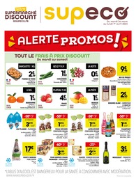 Catalogue Discount Alimentaire Supeco en cours à Seloncourt et alentours, Alerte promos !, 2 pages, 26/03/2024 - 01/04/2024
