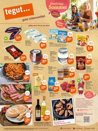 Supermarkt Prospekt von tegut Stuttgart tegut Prospekt: "tegut… gute Lebensmittel", 30 Seiten, 05.06.2023 - 10.06.2023