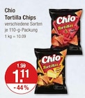 Tortilla Chips Paprika im V-Markt Prospekt Tortilla Chips Paprika von Chio im aktuellen V-Markt Prospekt für 1,11 €