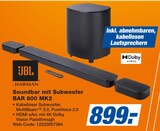 Soundbar mit Subwoofer BAR 800 MK2 im Angebot bei expert in Ravensburg Soundbar mit Subwoofer BAR 800 MK2 Angebote von JBL bei expert Ravensburg für 899,00 €