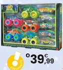 Coffret monster trucks + 5 véhicules 1/64ème | 3 ans - JouéClub à Bordeaux Coffret monster trucks + 5 véhicules 1/64ème | 3 ans en promo chez JouéClub Bordeaux à 39,99 €