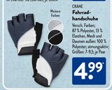 Fahrradhandschuhe von CRANE im aktuellen ALDI SÜD Prospekt