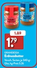 Erdnussbutter Crunchy von Grandessa im aktuellen ALDI SÜD Prospekt
