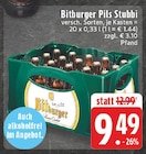 Pils Stubbi Angebote von Bitburger bei EDEKA Brakel für 9,49 €