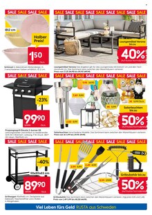 Grill im Rusta Prospekt "Willkommen zu Hause in Schweden!" mit 12 Seiten (Essen)