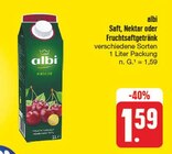 Saft, Nektar oder Fruchtsaftgetränk bei nah und gut im Hohenstein-Ernstthal Prospekt für 1,59 €